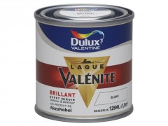 LAQUE VALENITE NOIR DULUX VALENTINE BRILLANT 0.125L