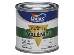 LAQUE VALENITE BLANC CASSE VALENITE DULUX VALENTINE SATIN 0.125L