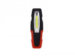 BALADEUSE RECHARGEABLE 450LM NOIR/ROUGE