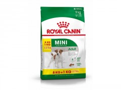 ROYAL CANIN ALIMENTATION CHIEN MINI ADULT 8KG + 1KG